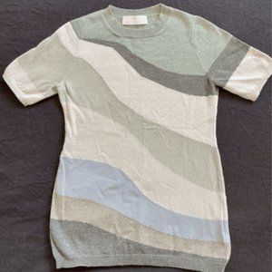 Ami Amalia Short Sleeved Sweater - Size S